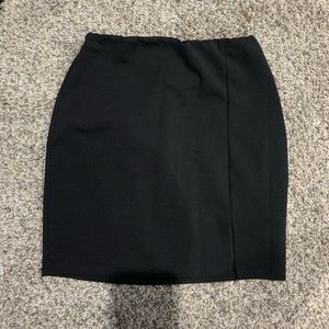 Black skirt